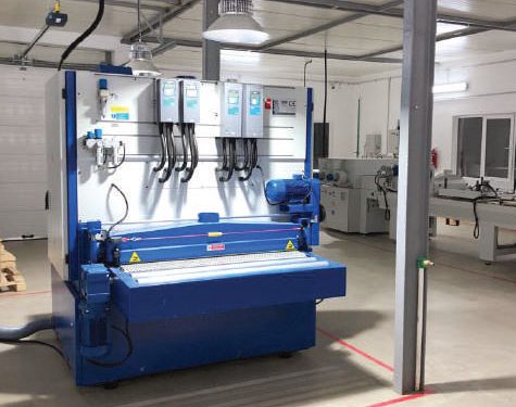 Sistem de pardoseală Loba + WakoL pentru o fabrică de parchet