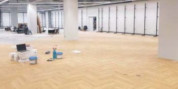 Sistem de pardoseli Wakol în magazinele Hervis din București