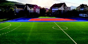 Gazon artificial profesional pentru terenuri de sport