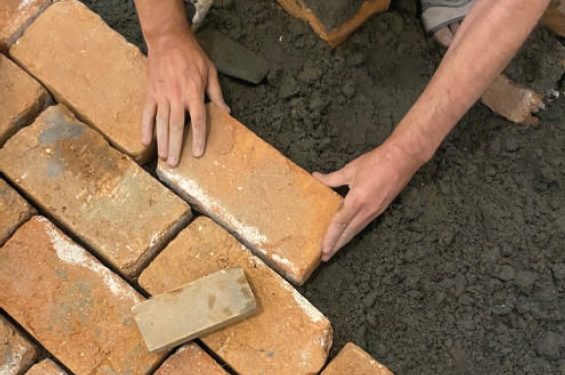 Pardoseală ﻿din vechi cărămizi