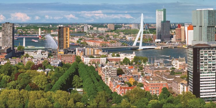 Pardoselile exterioare ﻿din Rotterdam